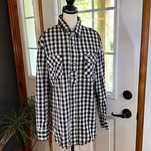 Ablanche Black and White Gingham